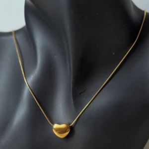 heart stainless steel necklace