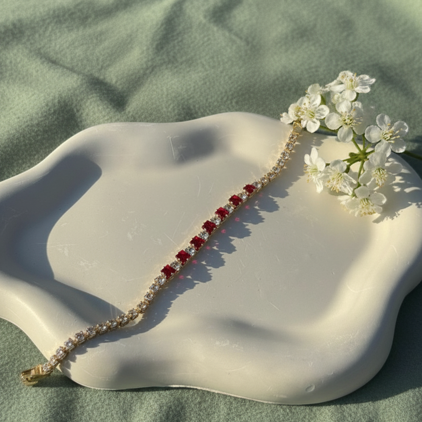 ruby tennis bracelet ruby tennis bracelet