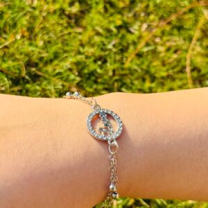 eternal love circle bracelet