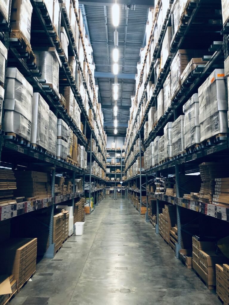 Industrial flex warehouse lease, loading dock access, and clear height zoning specifications